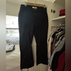 Black cargo cotton on pants size 26